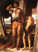 Lord Frederic Leighton Jonathan's Token to David painting